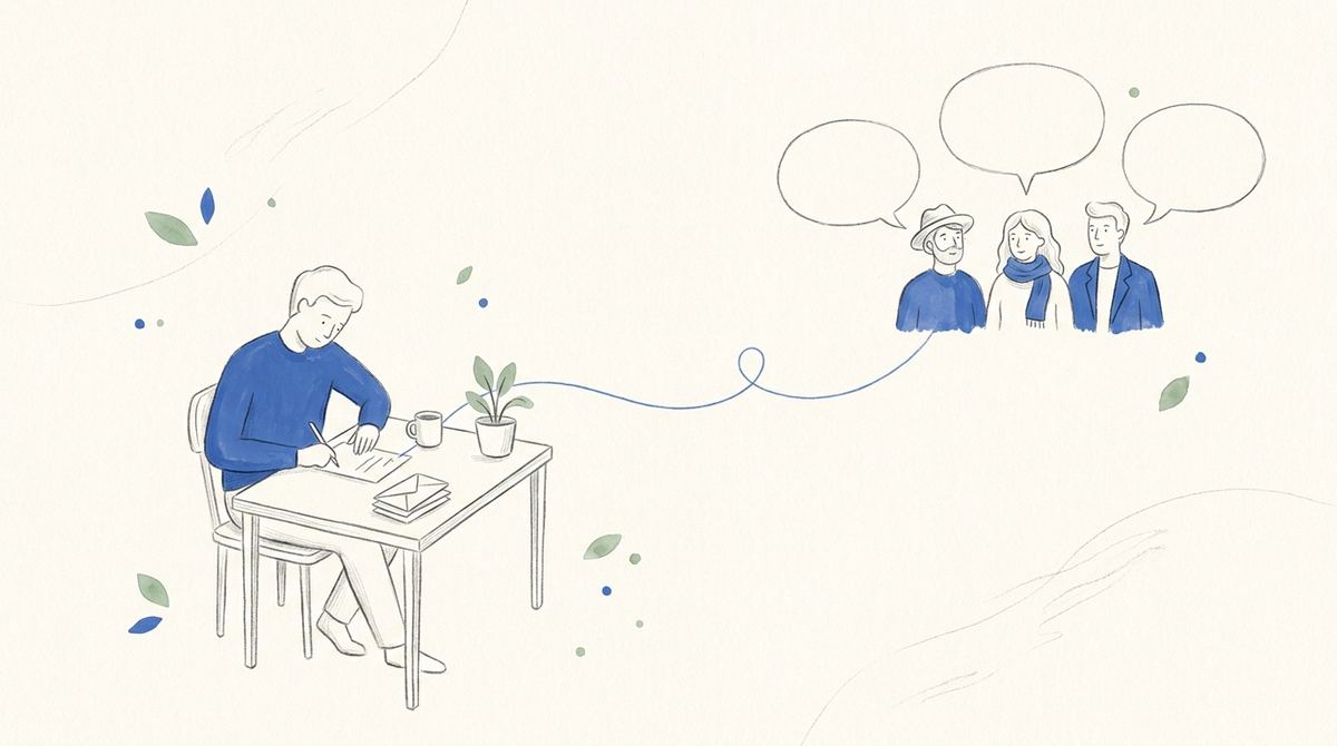 Основатель пишет личное письмо и выстраивает прямую связь с первыми клиентами